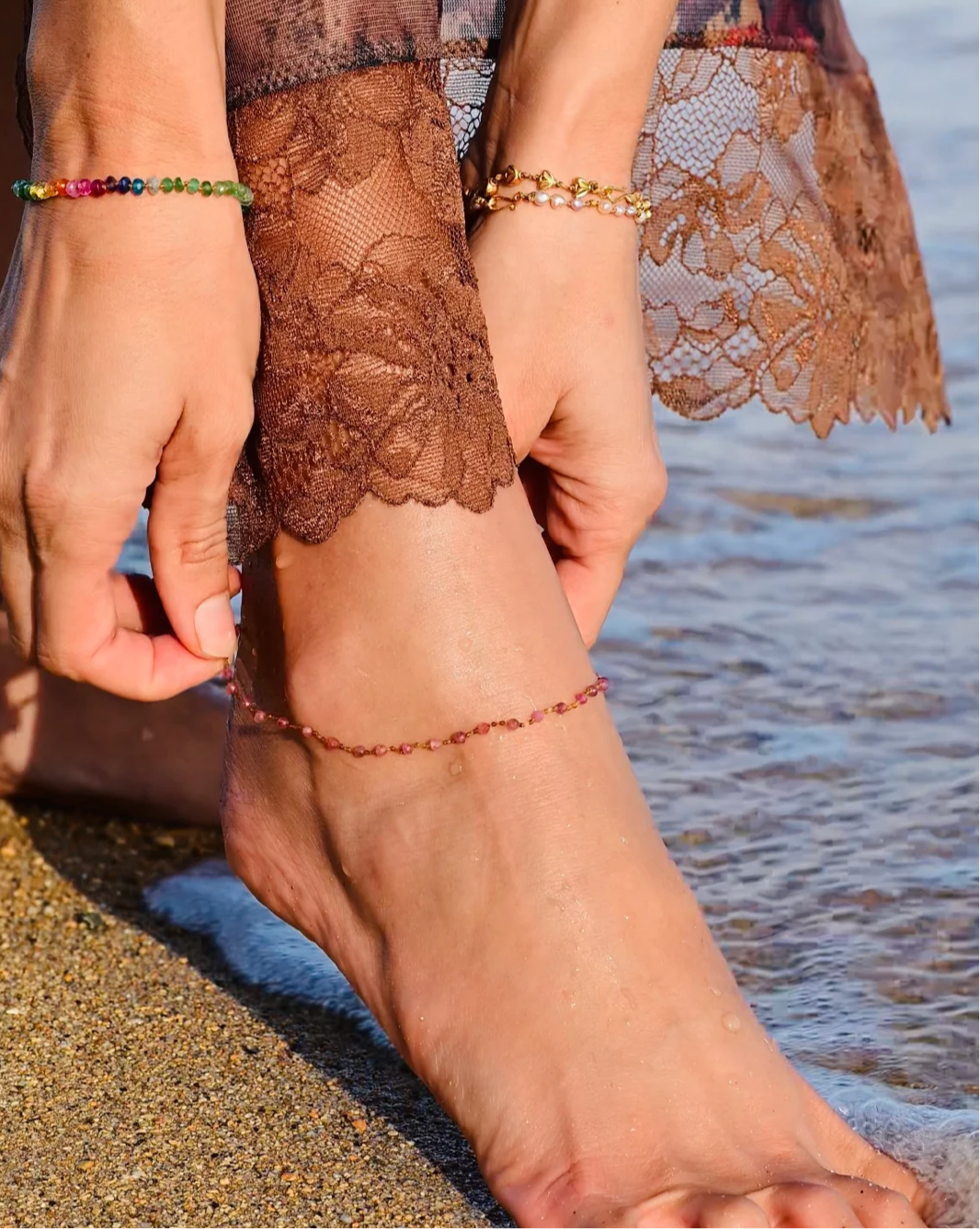 Amalia Anklets-Tourmaline 41/42