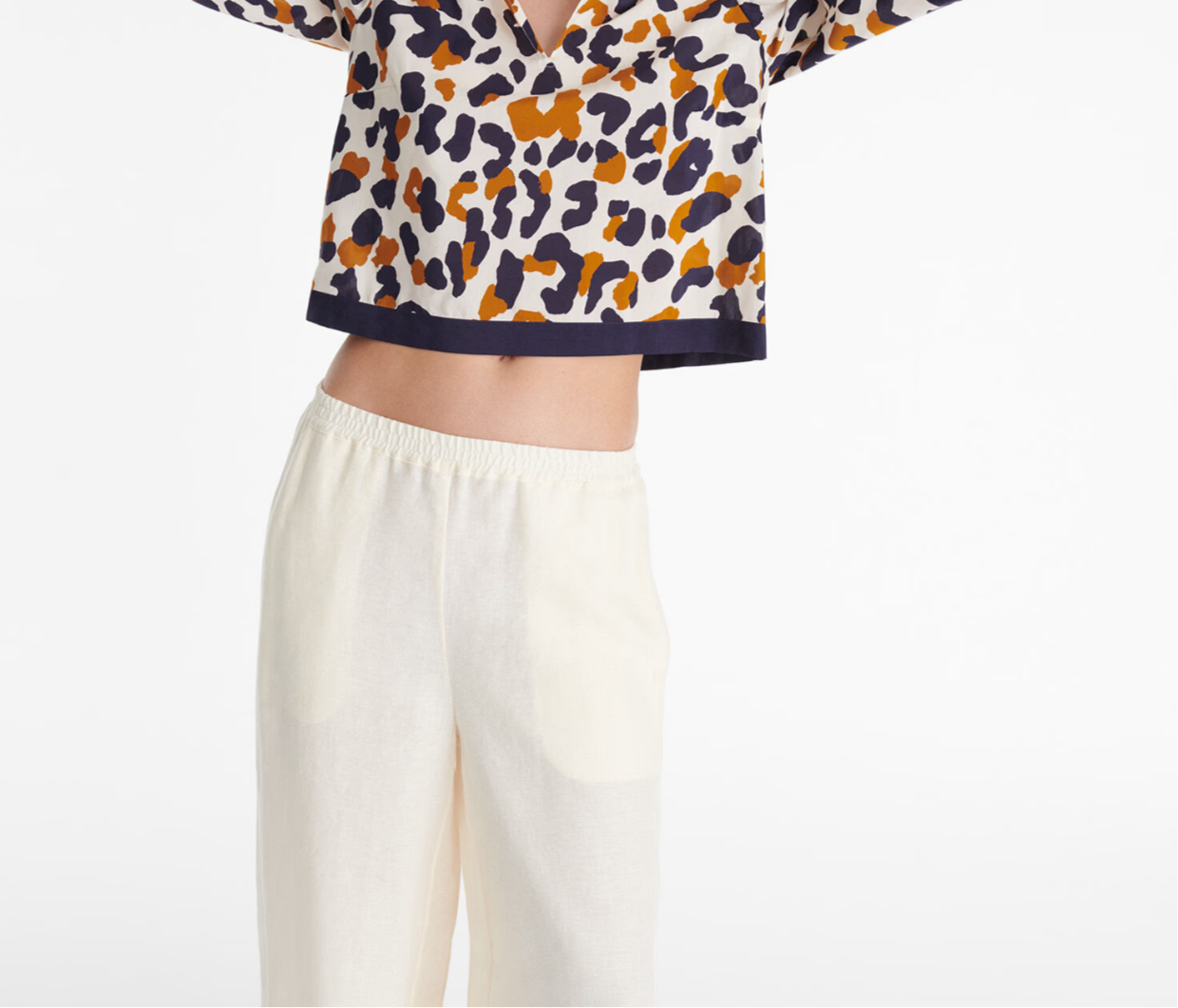 ERES Select Pantalon Corail Blanc