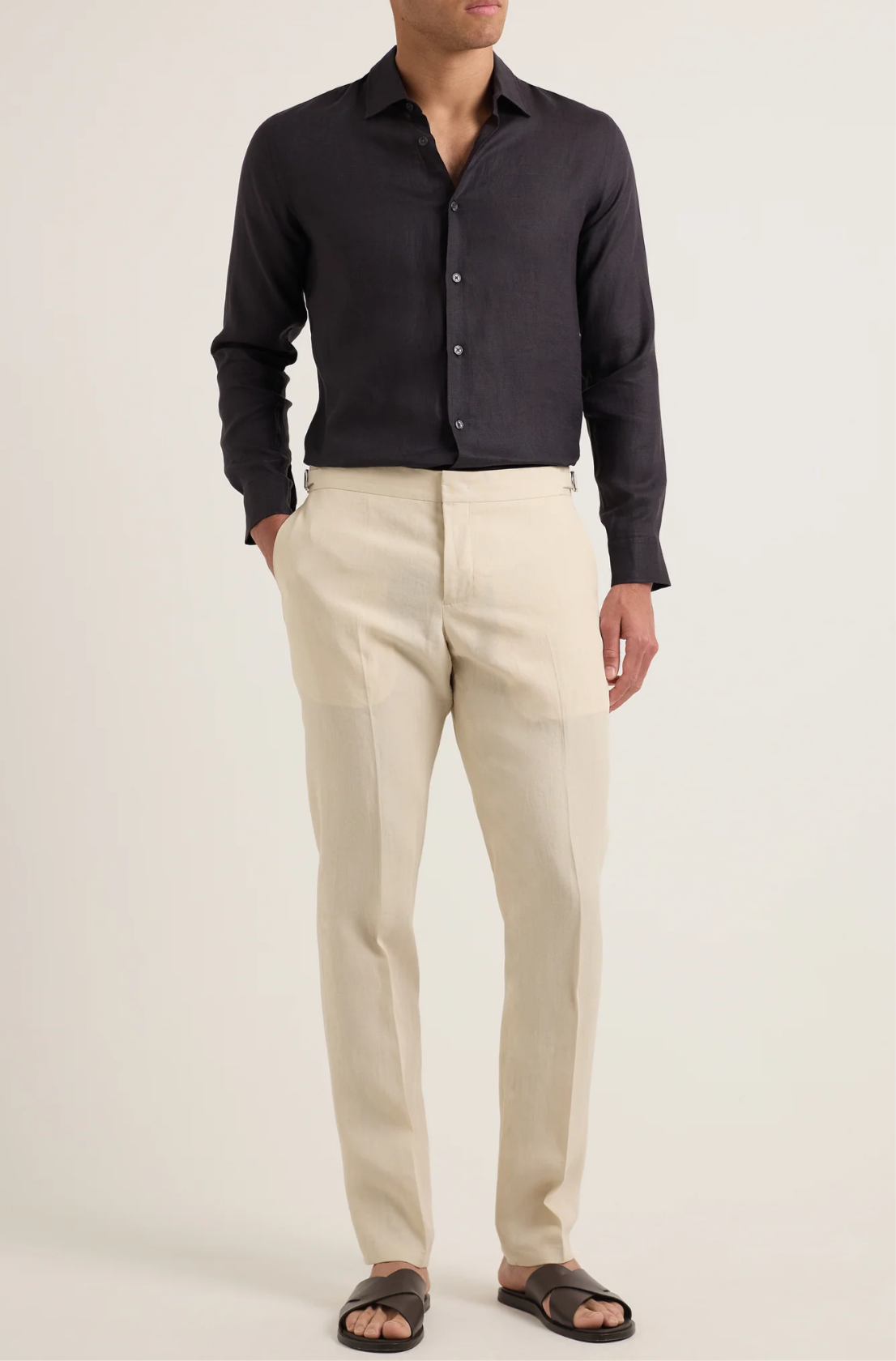ORLEBAR BROWN Griffon Italian Linen Trouser