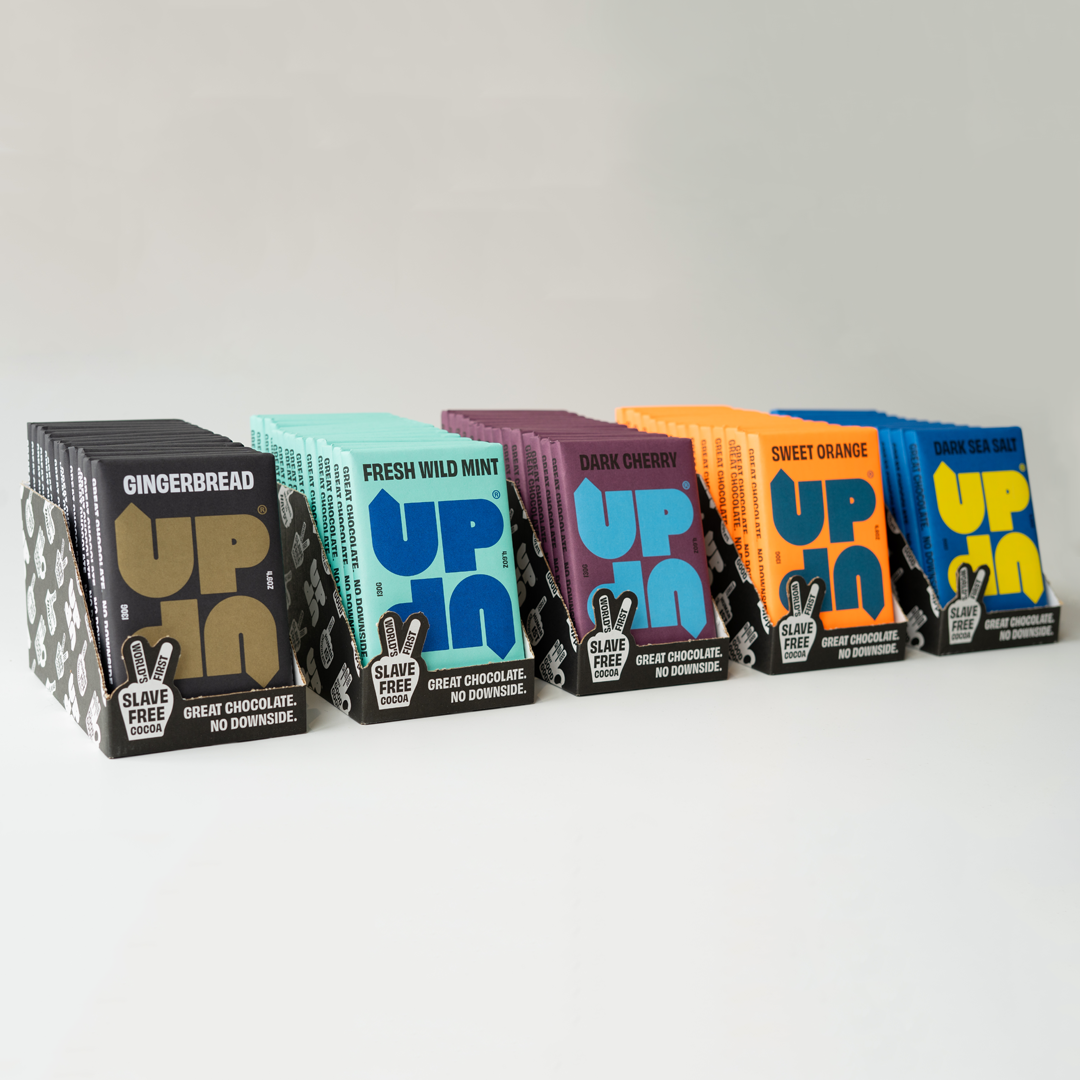 UP-UP Chocolate - Gingerbread Milk Chocolate Bar 130G/4.6OZ