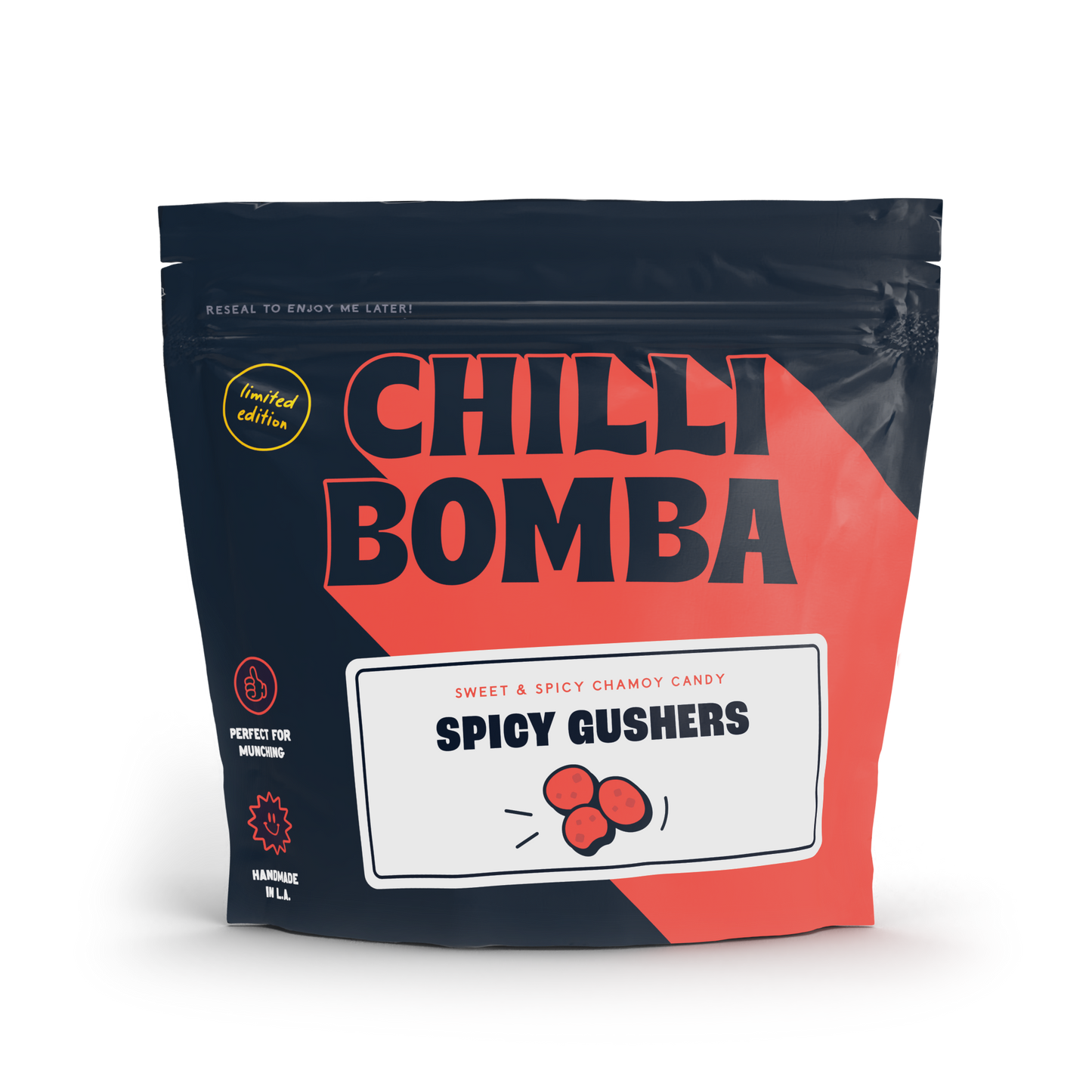 Chilli Bomba - Spicy Gushers Chamoy Candy - 12ct/8oz