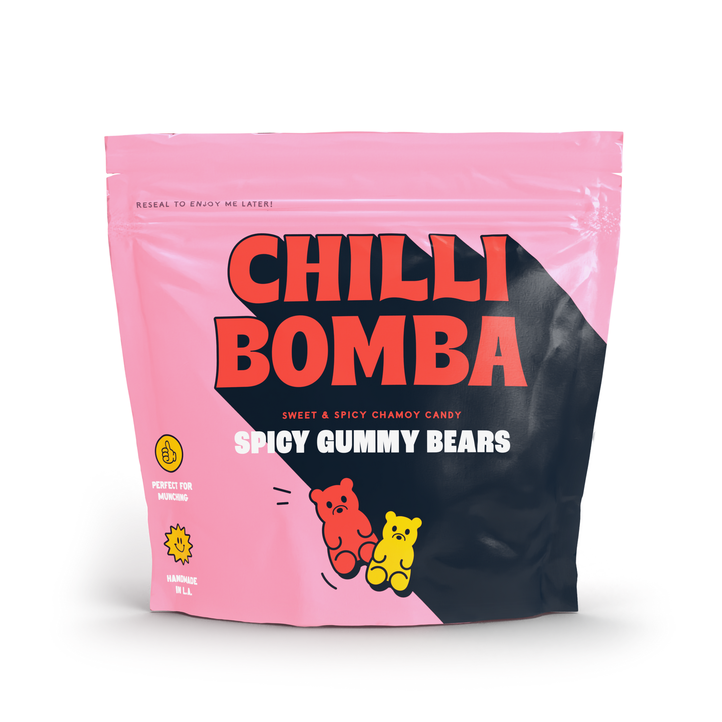 Chilli Bomba - Spicy Gummy Bears Chamoy Candy - 12ct/8oz