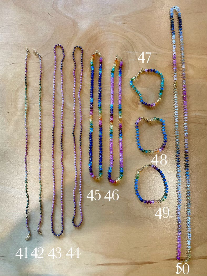 Amalia Anklets-Tourmaline 41/42