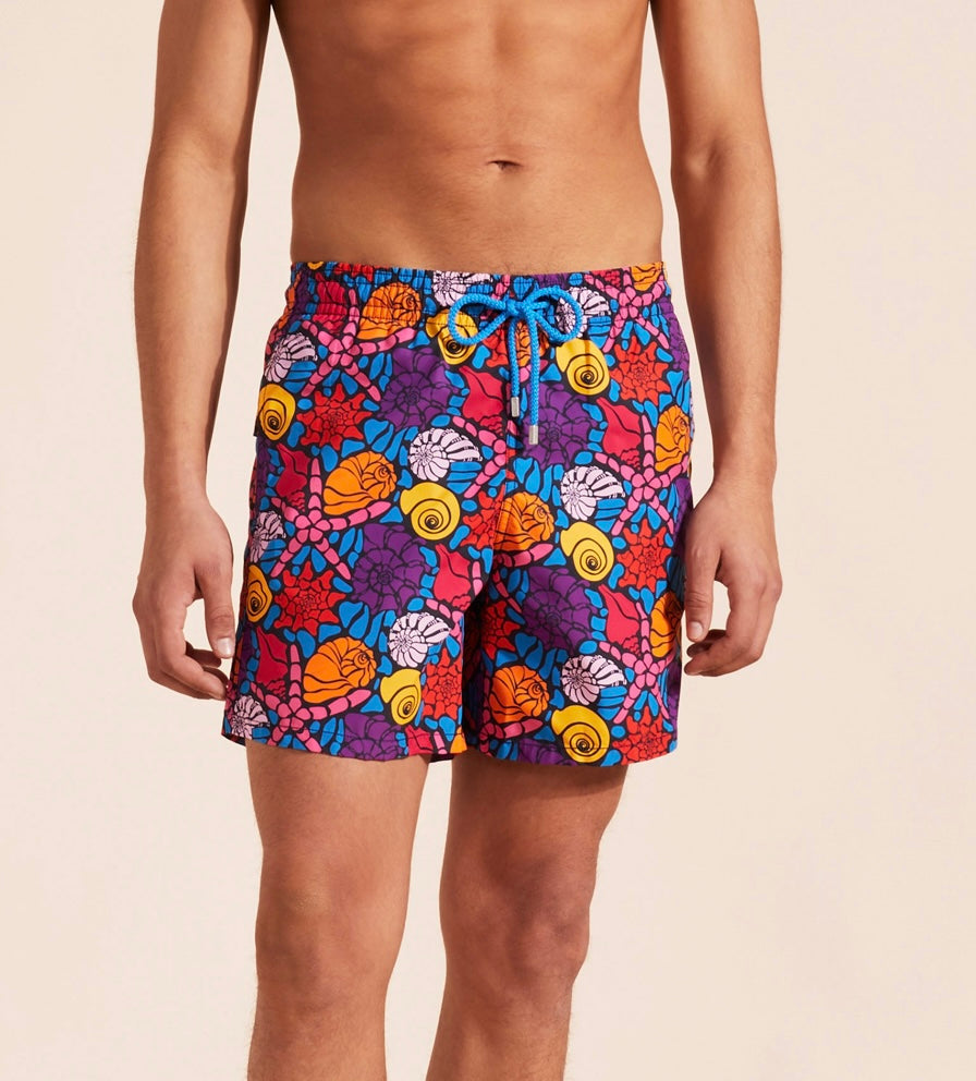 Vilebrequin Noumea Sea Shells Moorea Trunks Men