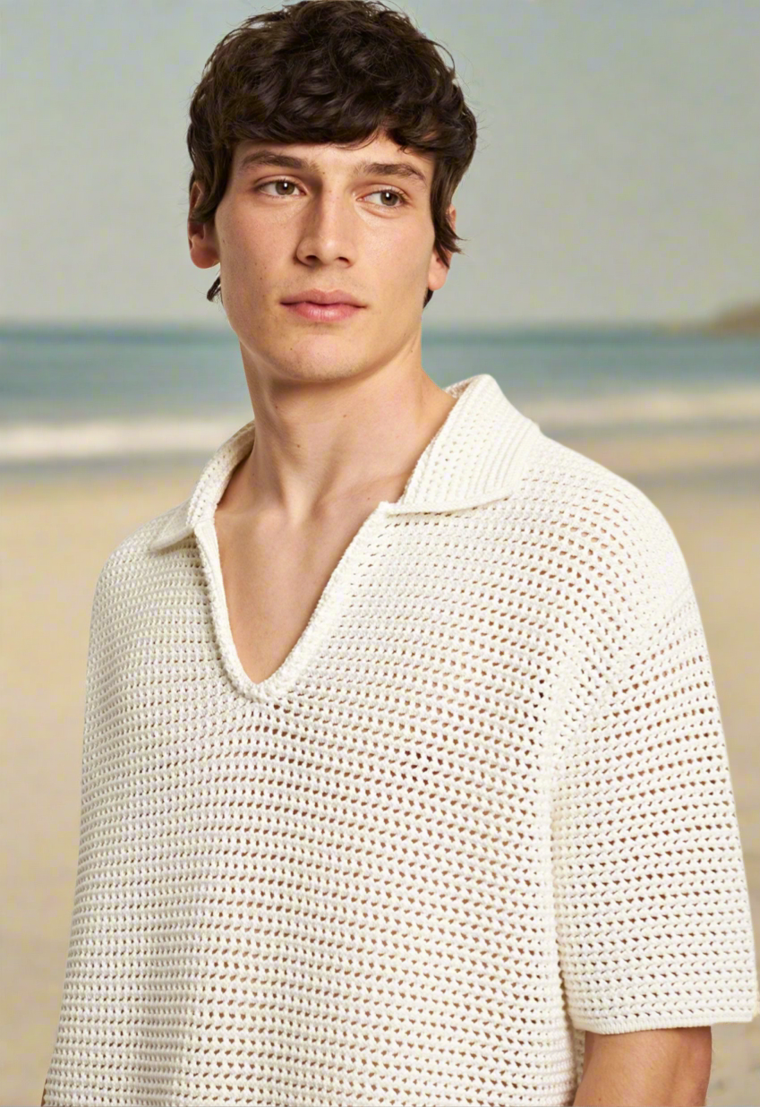 ORLEBAR BROWN Batten Crochet Shirt