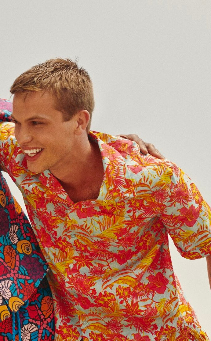 Vilebrequin Shirt Tahiti Floral