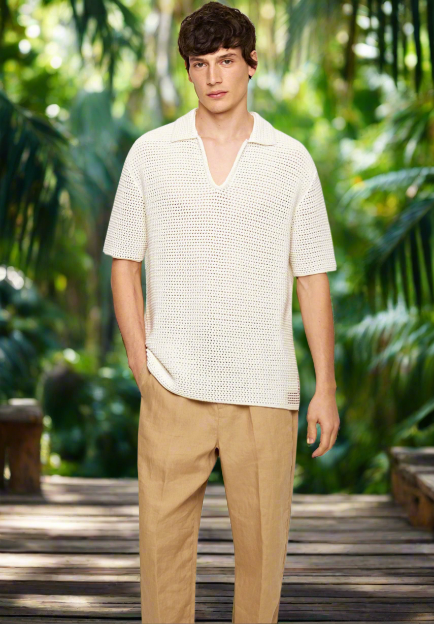 ORLEBAR BROWN Batten Crochet Shirt