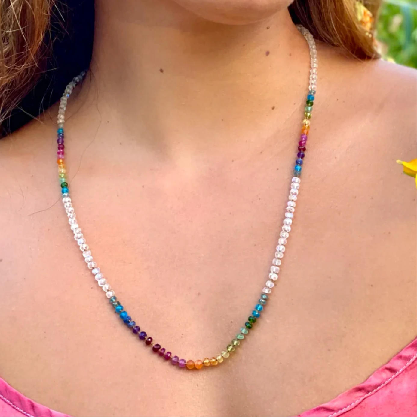 Amalia Lei Necklace- Medium 13,15,16,19