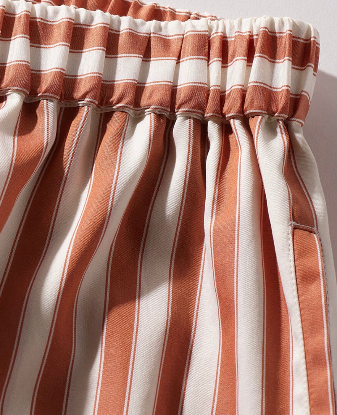Eres Paris RAYURE ROUILLE CASTLE TROUSERS