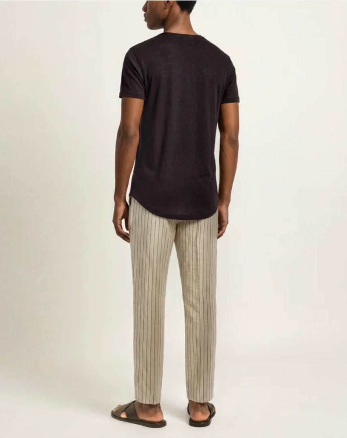 Orlebar Brown ESPRESSO OB-T LINEN SHIRT
