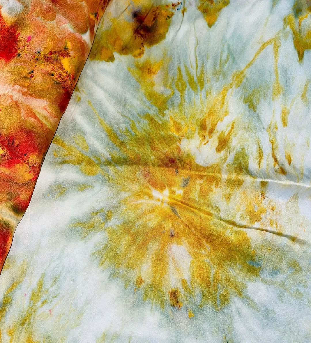Lay Lo Designs Tie-Dye Silk Sarong