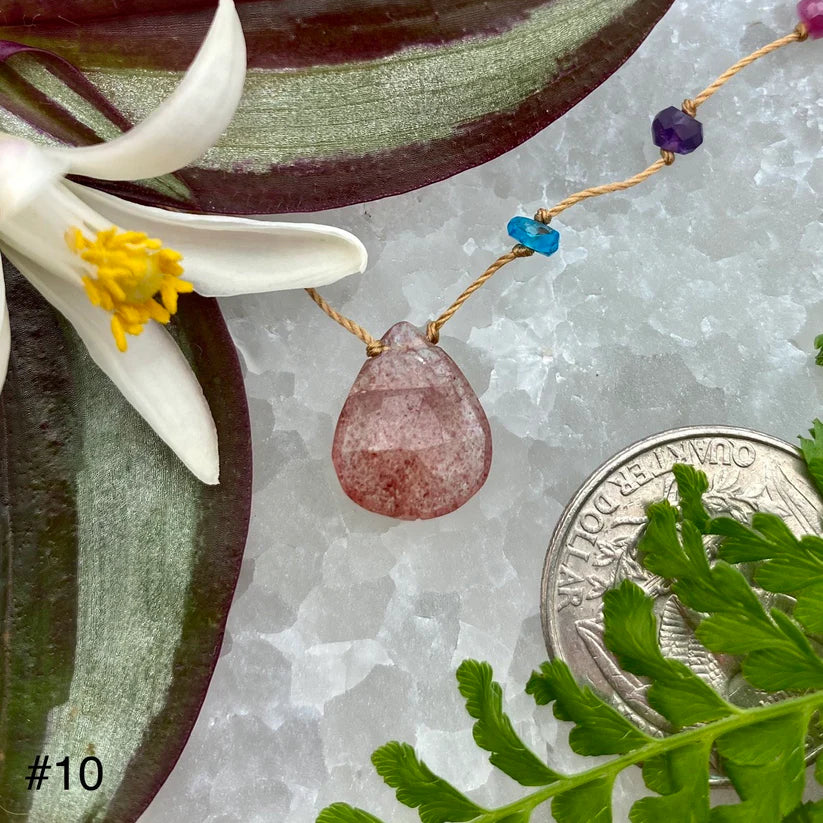 Amalia Rainbow Drops Necklace