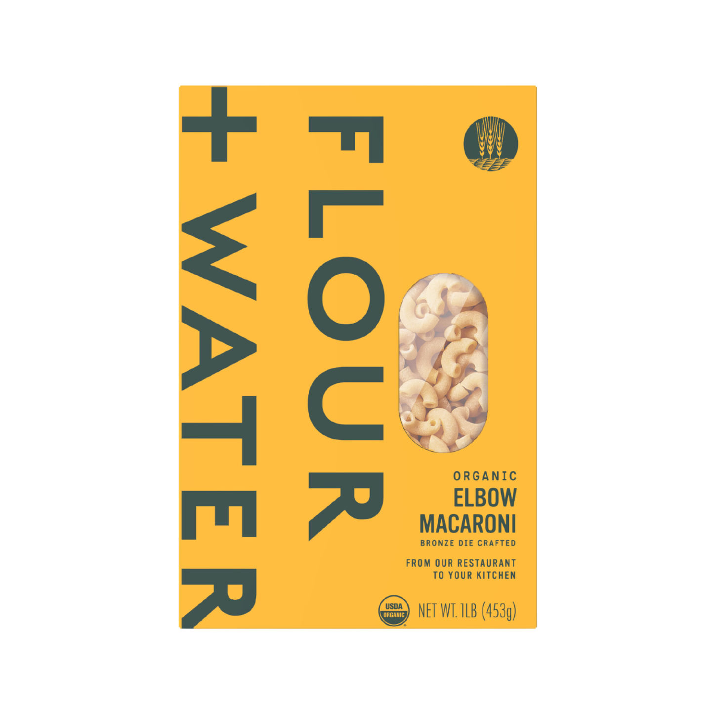 Flour + Water Foods - Organic Elbow Macaroni