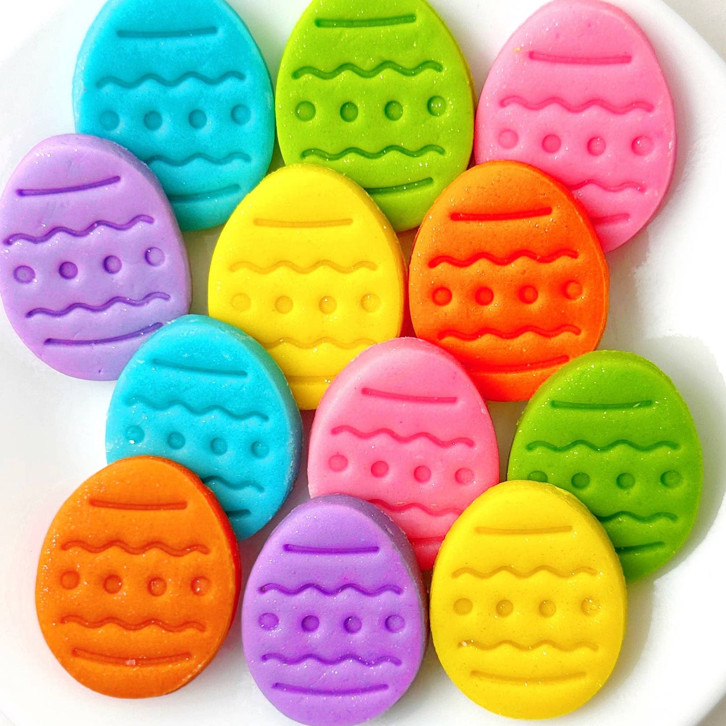 marzipops - Gourmet Marzipan Easter Glitter Candy Eggs