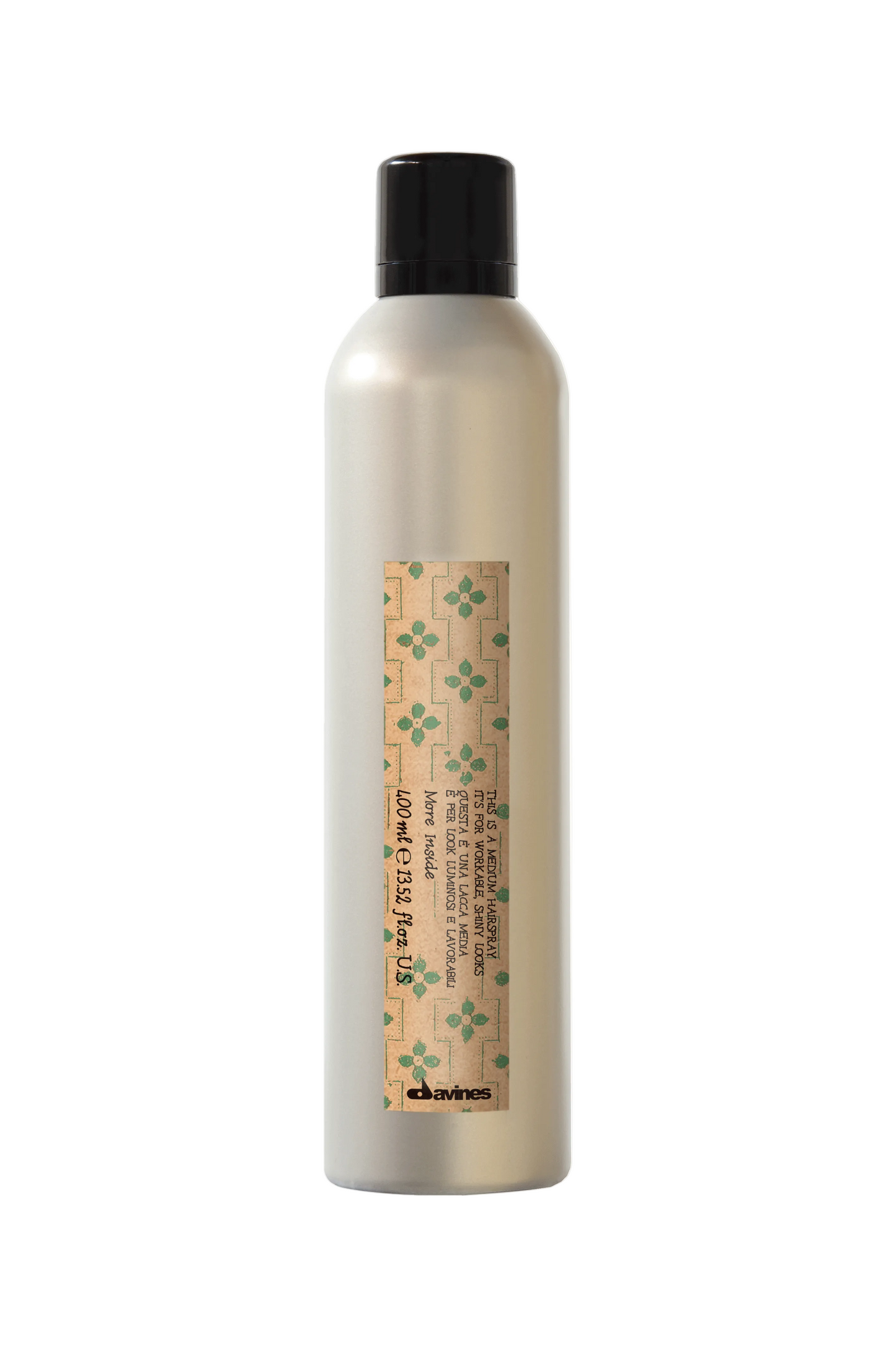 MORE INSIDE MEDIUM HAIRSPRAY