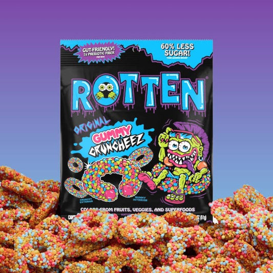 Rotten Candy - Gummy Cruncheez 1.8oz - 8 Pack