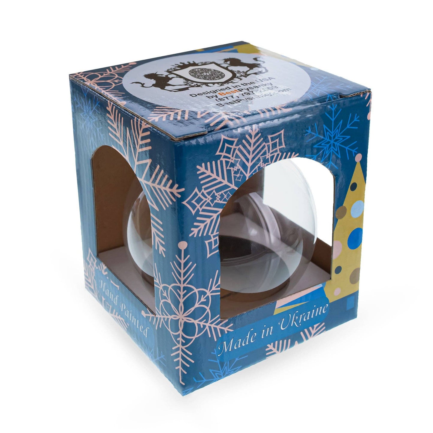 BestPysanky - 1898 Lilies of the Valley Royal Egg- Glass Ornament