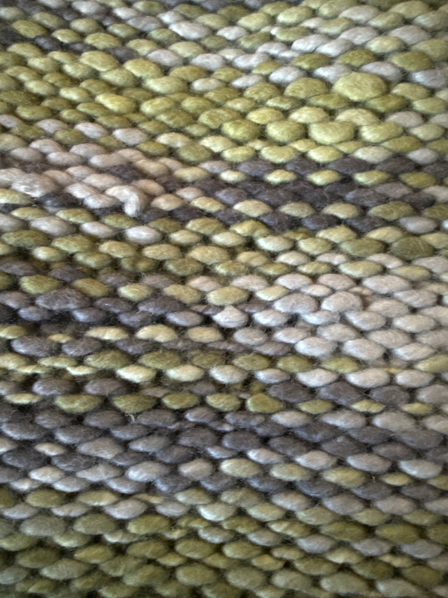 Tropical Punch x Rivka knit hand spun, handmade, Genghis cashmere blanket