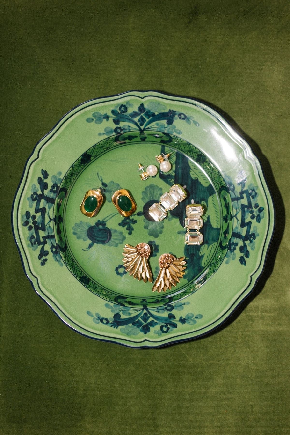 GINORI 1735 Designer porcelain oriente italiano dessert plate