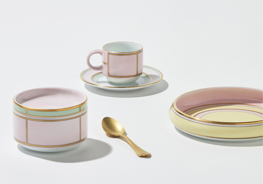 Ginori 1735 Designer Porcelain Diva Colonna Sugar Bowl