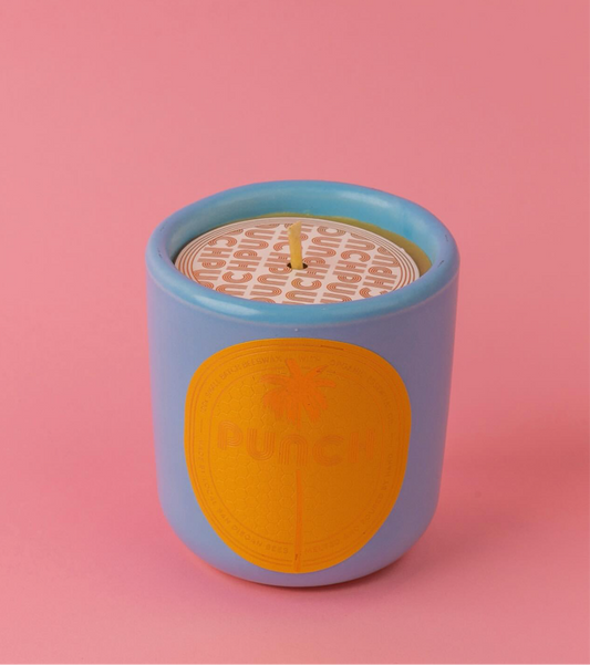 Tropical Punch Candle 100% Beeswax