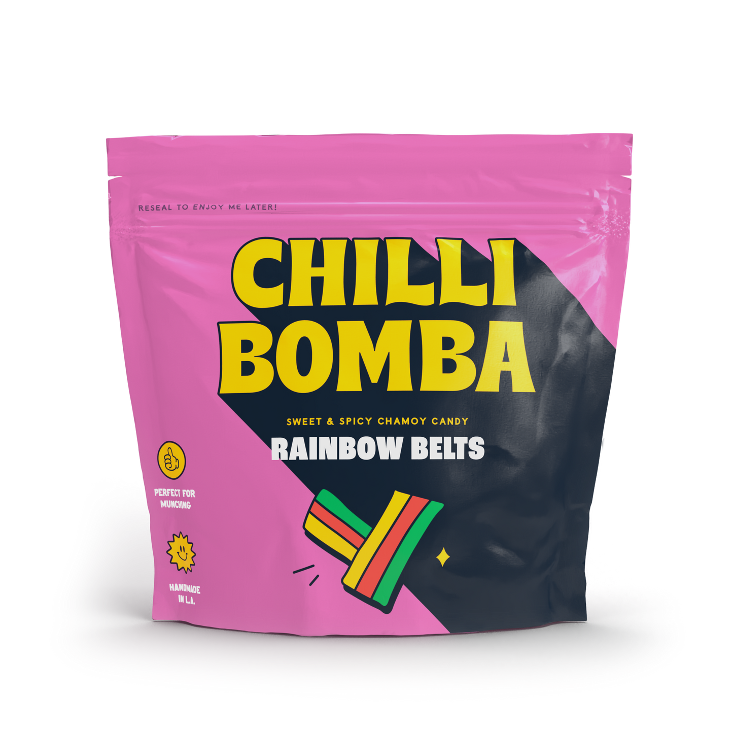 Chilli Bomba - Rainbow Belts Chamoy Candy - 12ct/8oz