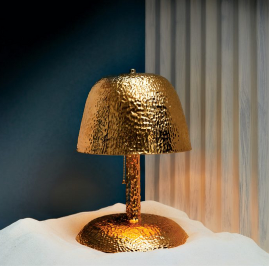 Workaday Golden Dimple Lamp