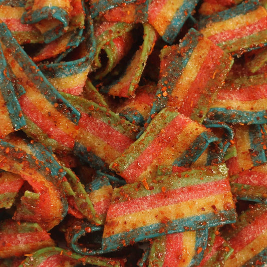 Chilli Bomba - Rainbow Belts Chamoy Candy - 12ct/8oz