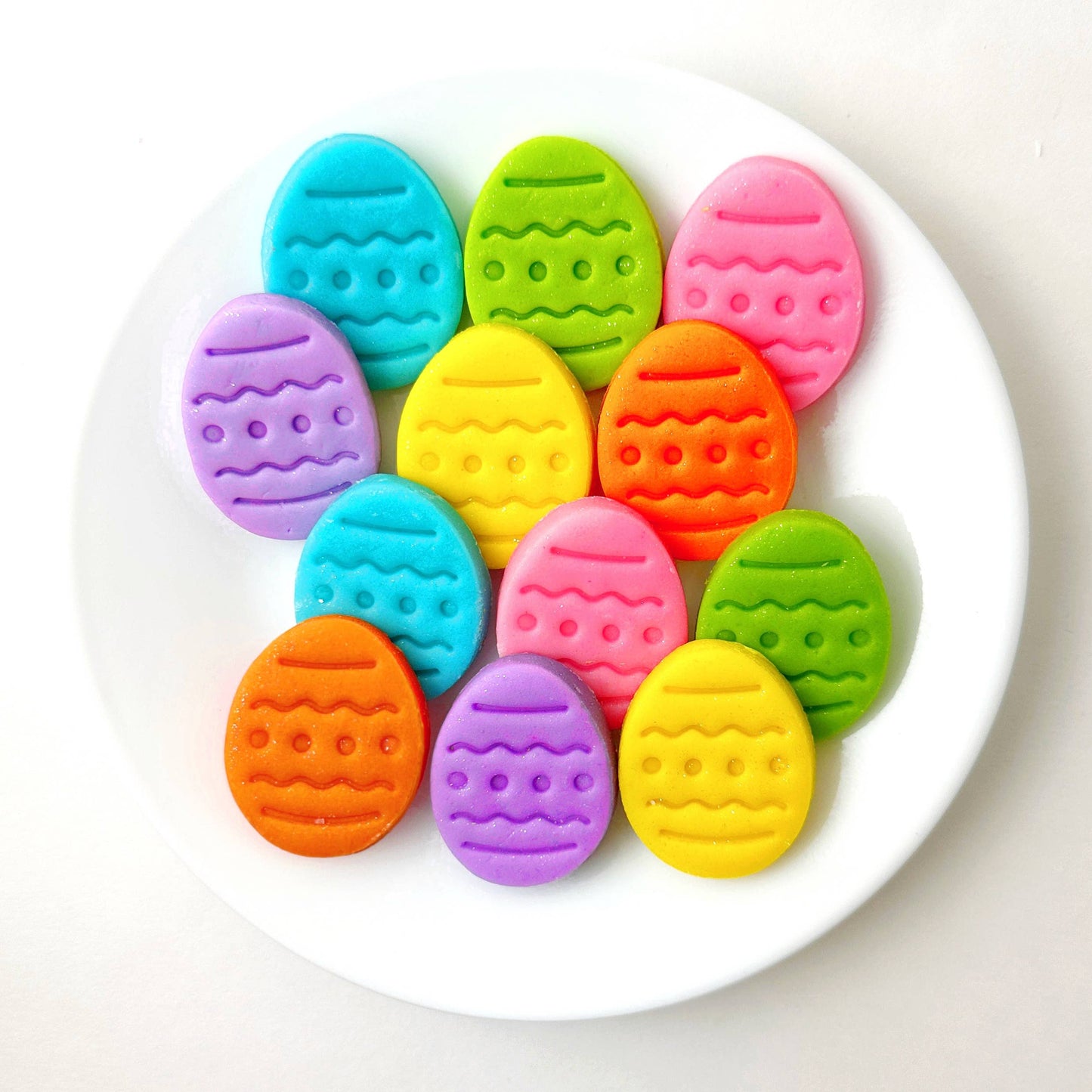 marzipops - Gourmet Marzipan Easter Glitter Candy Eggs