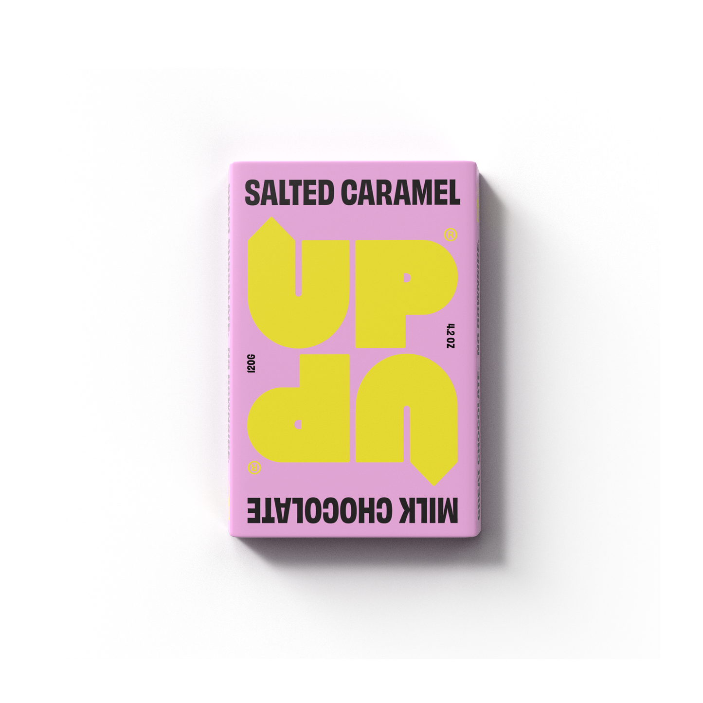 UP-UP Chocolate - Salted Caramel Milk Chocolate Bar 120G/4.2OZ