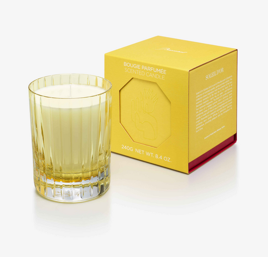 Baccarat 4 Elements Scented Candle Soleil D’or