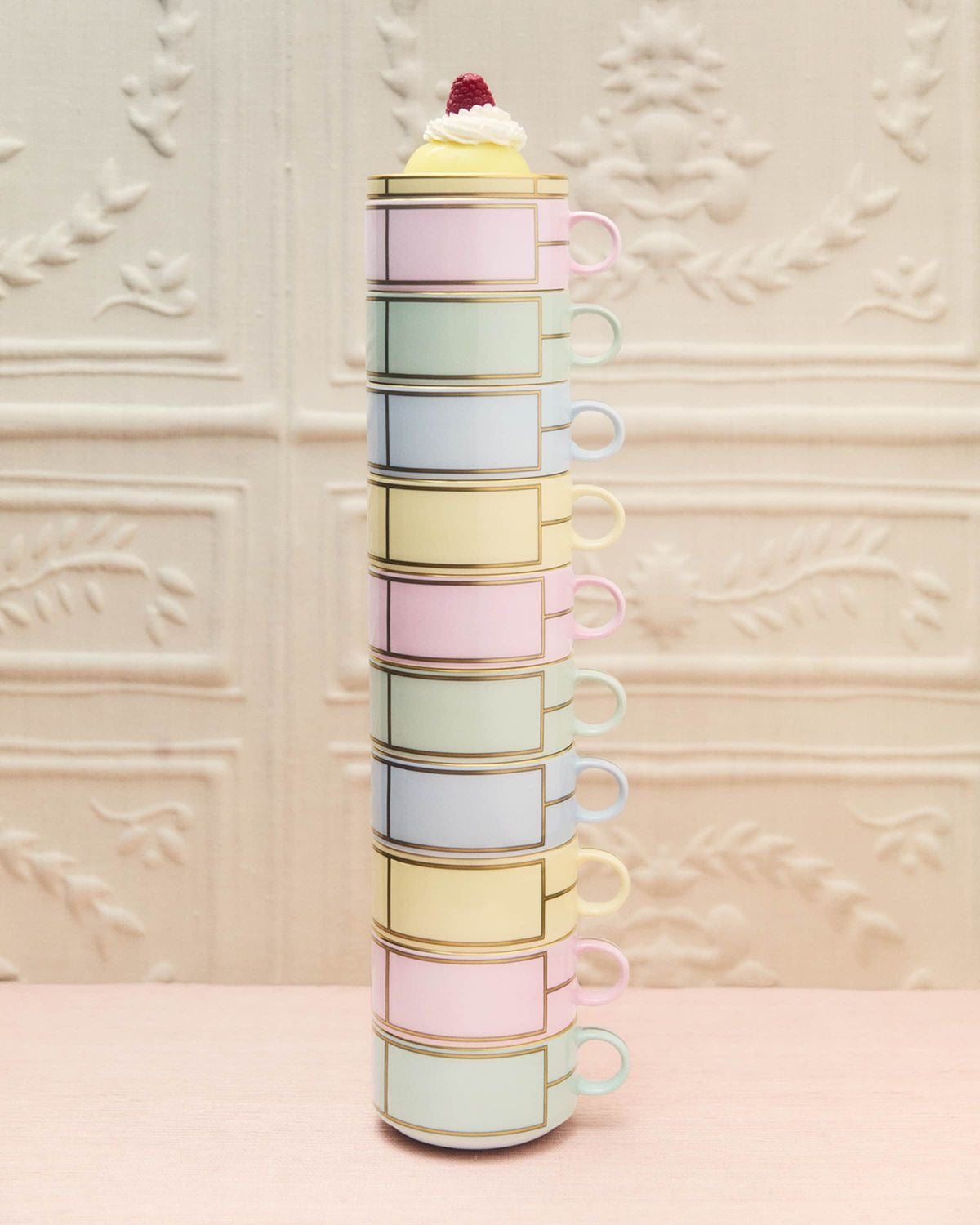 Ginori 1735 Designer Porcelain Diva Colonna Tea Set