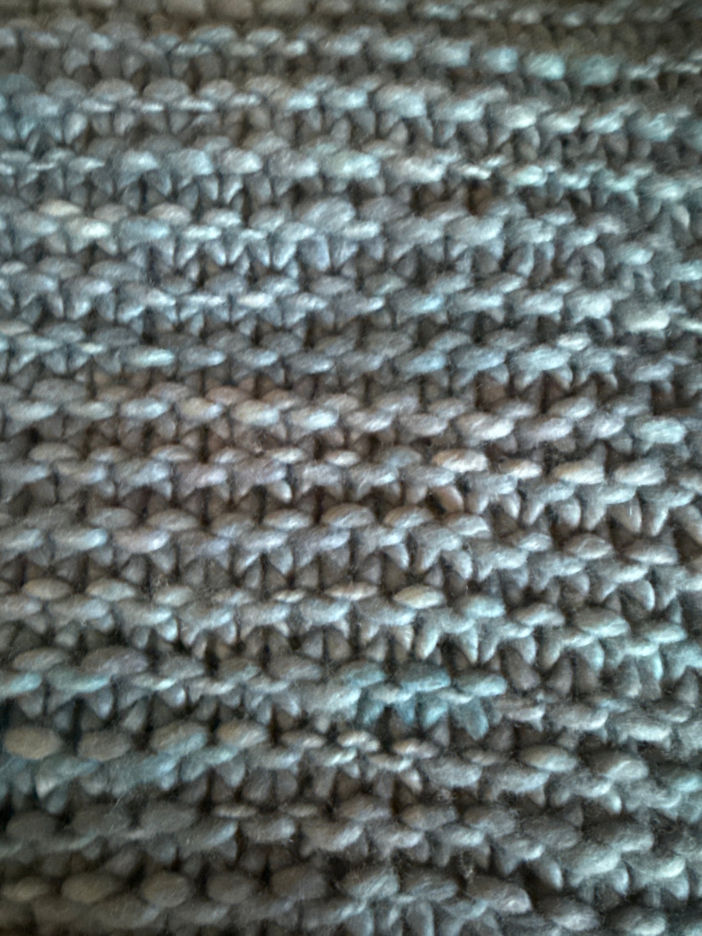 Tropical Punch x Rivka knit hand spun, handmade, Genghis cashmere blanket