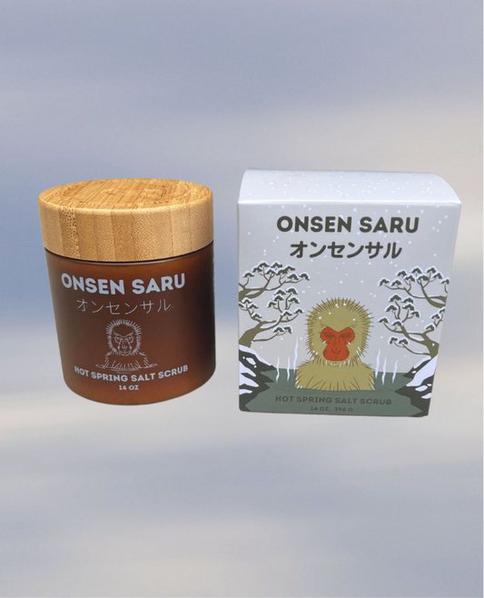 Onsen Saru Hot Spring Salt Scrub