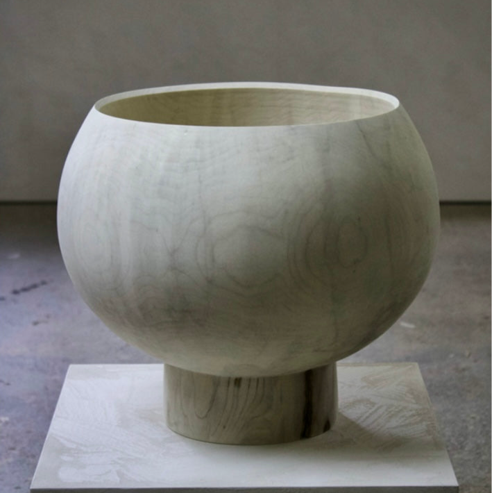 Abigail Castaneda Wood Vessel-Abaton