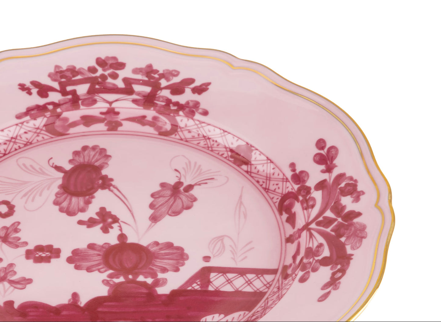 GINORI 1735 Designer porcelain Oriente Italiano porpora dinner plate