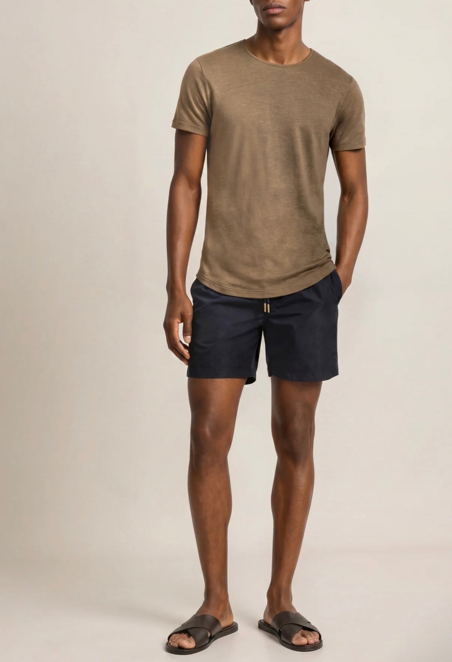 Orlebar Brown BRONZE OB-T LINEN SHIRT