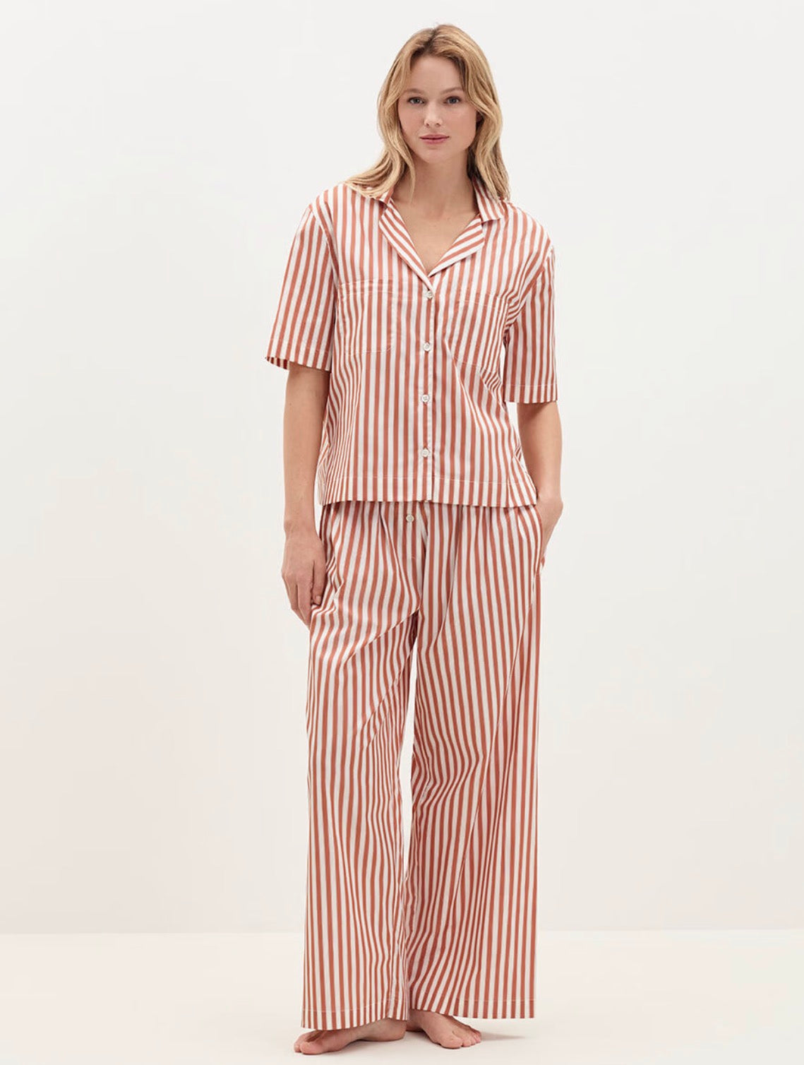 Eres Paris RAYURE ROUILLE CASTLE TROUSERS