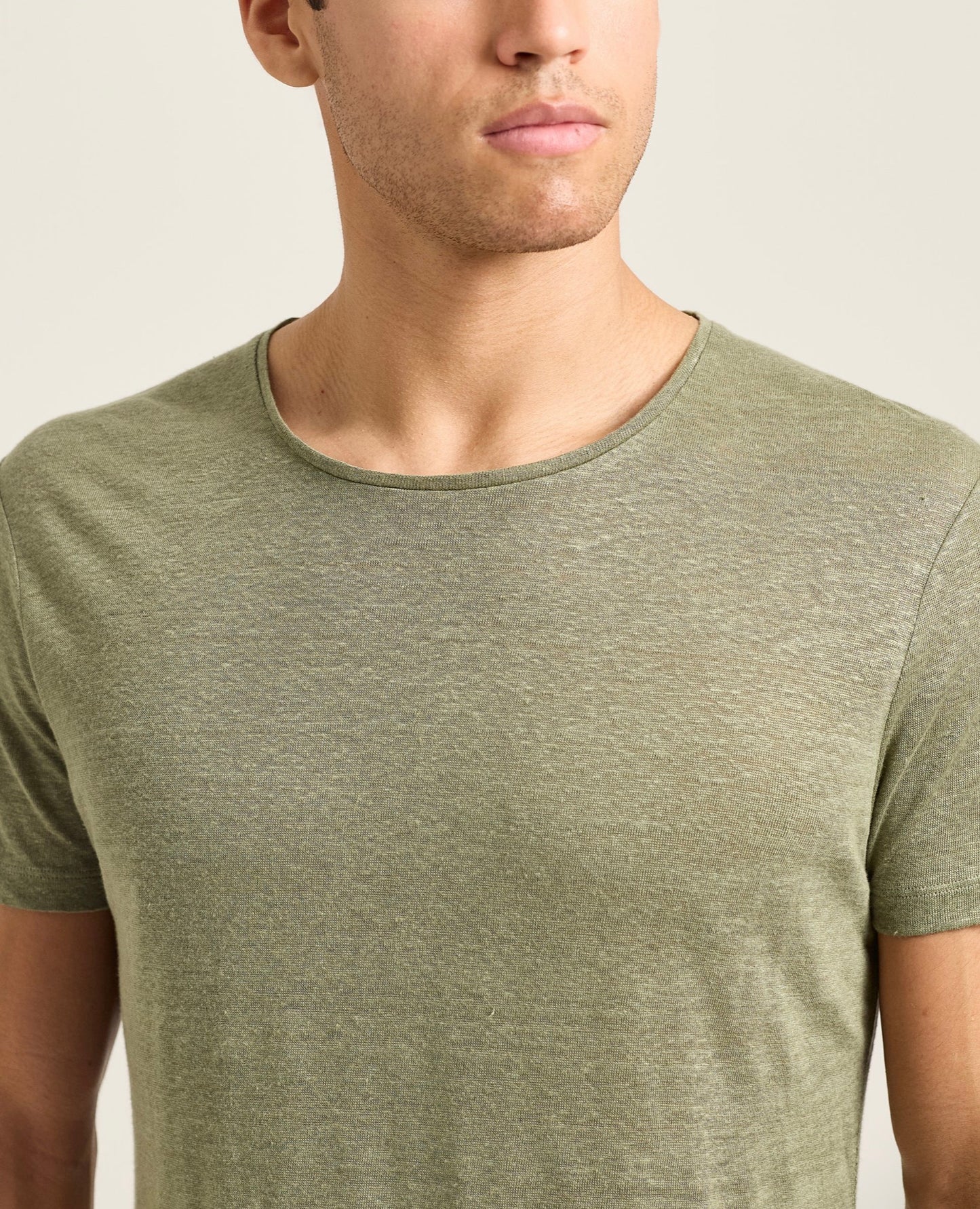 Orlebar Brown HERBAL GREEN OB-T LINEN SHIRT