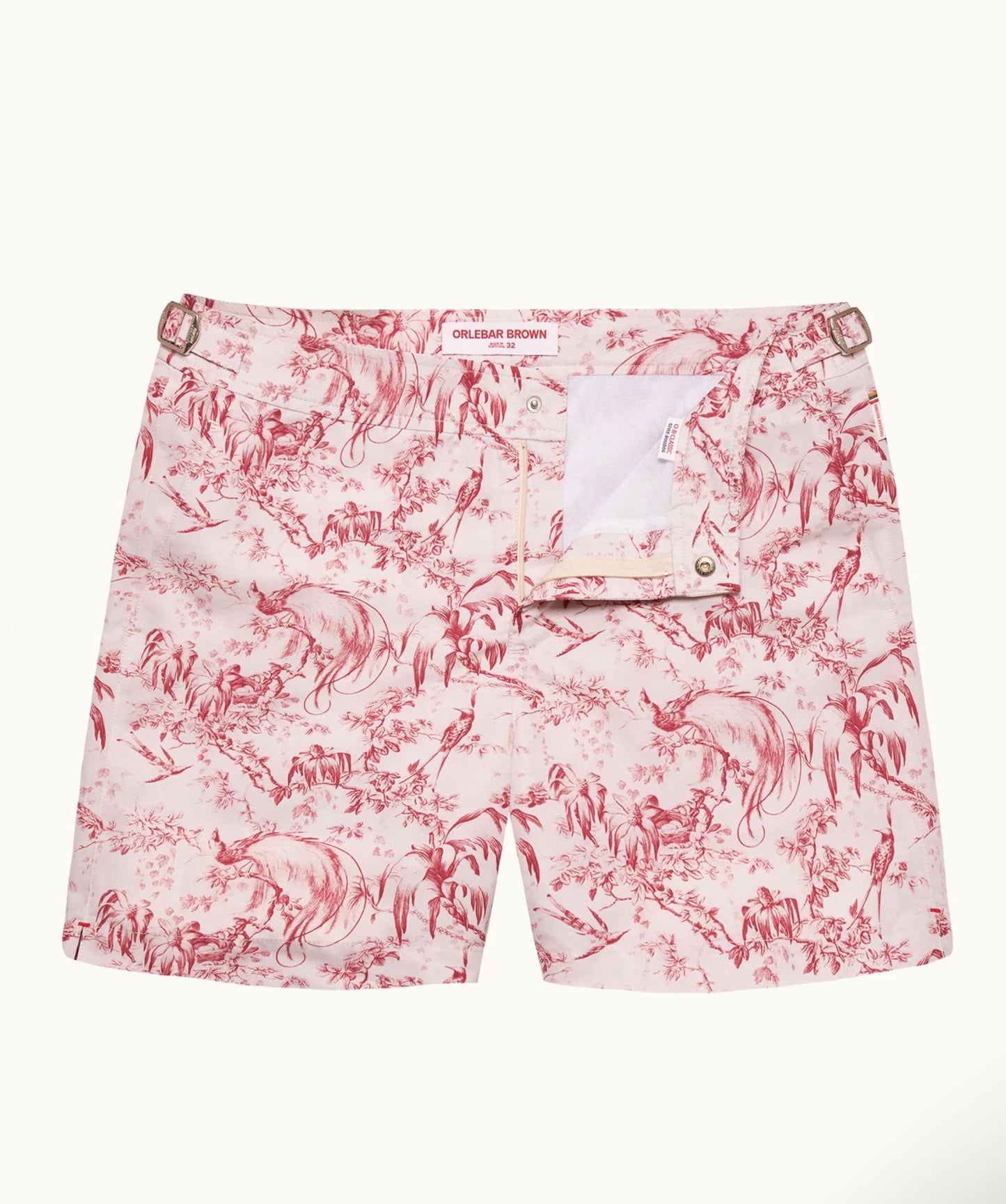 Orlebar Brown CORAL BULLDOG ZEPHRA SWIM SHORT