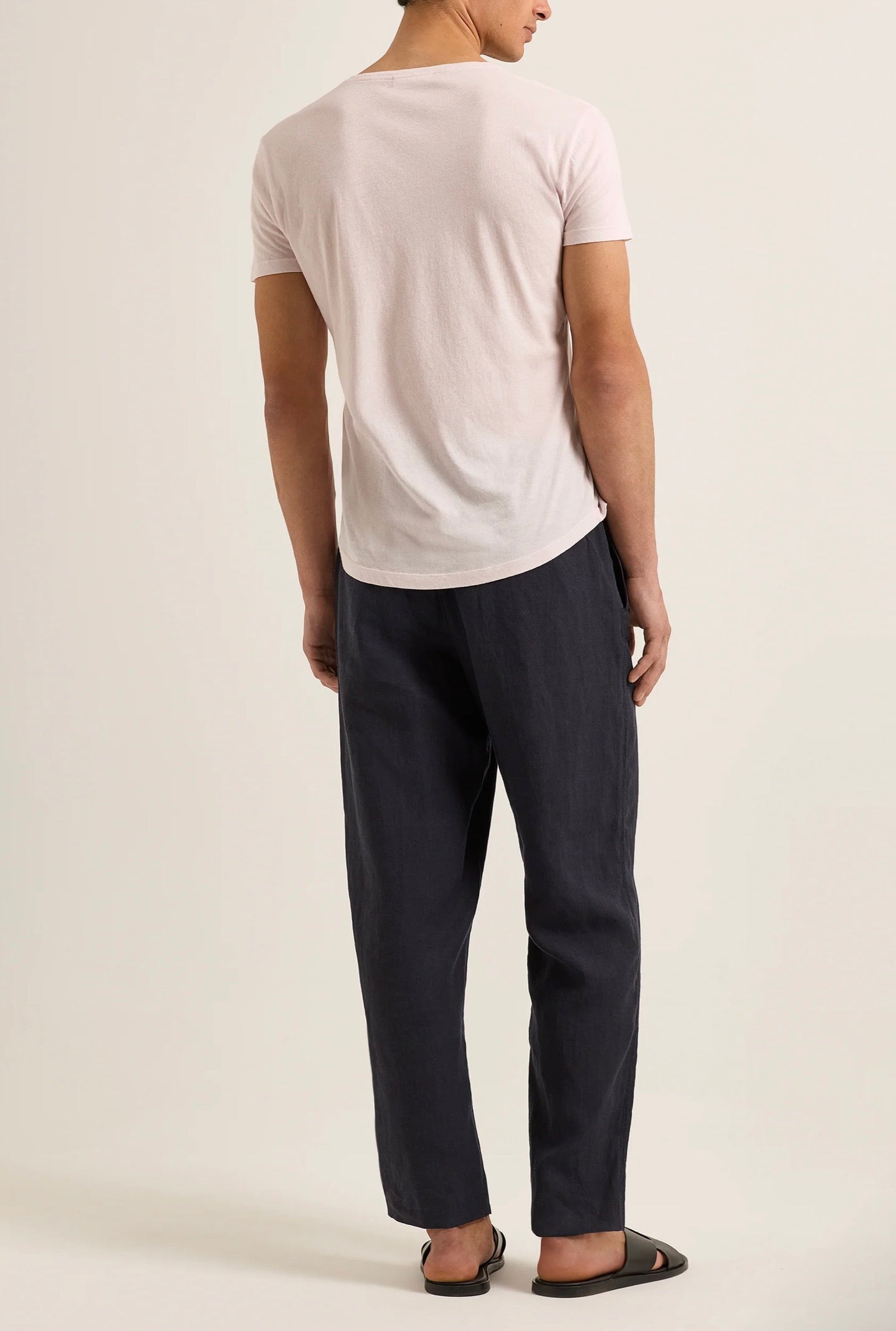 Orlebar Brown MACARON PINK OB-T LINEN SHIRT