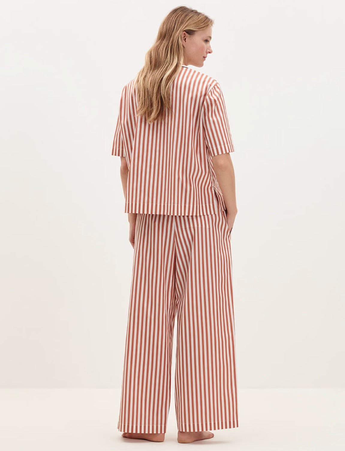 Eres Paris RAYURE ROUILLE REGENT SHIRT