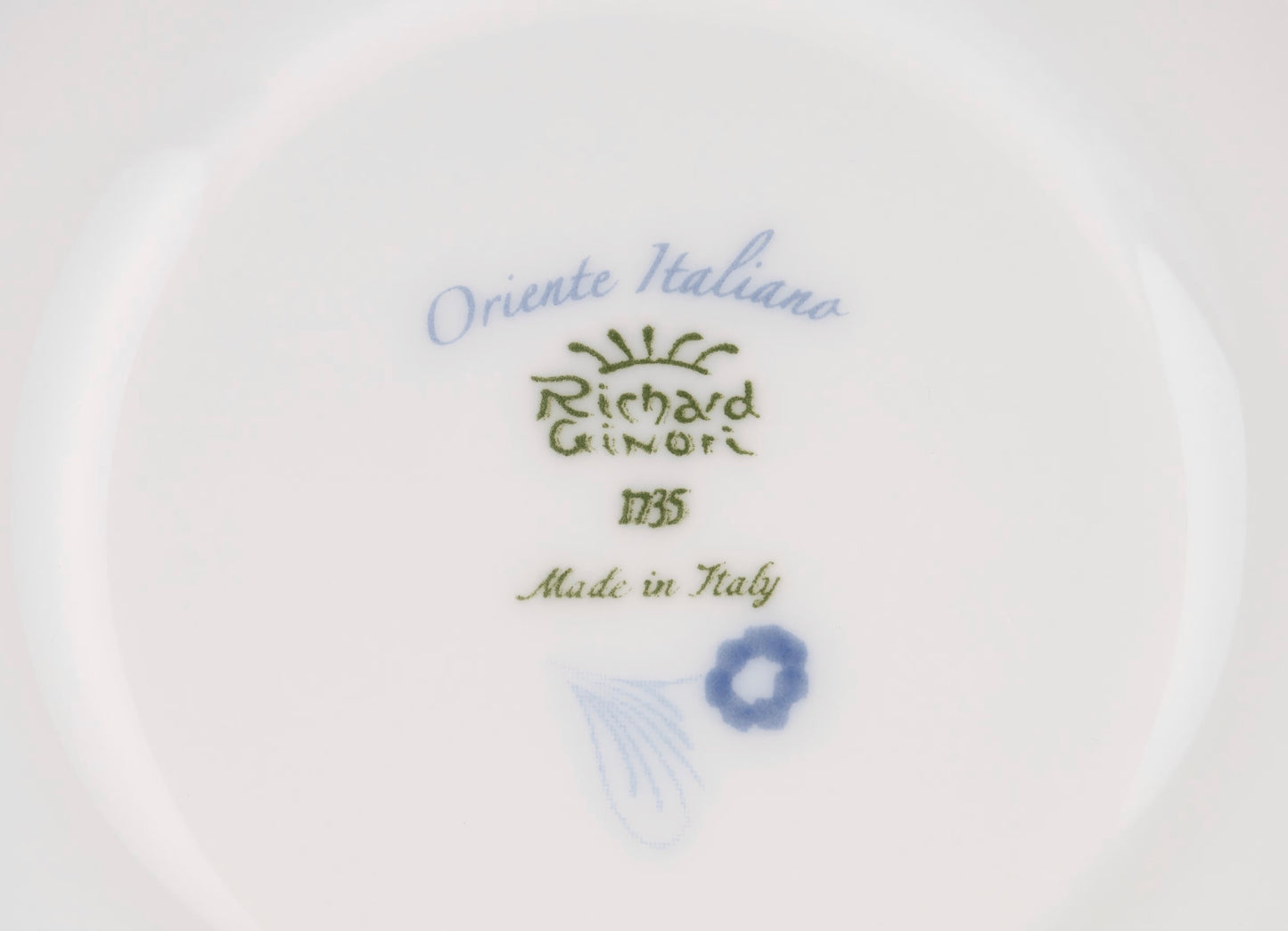 Ginori 1735 TEA CUP IRIS ORIENTE ITALIANO