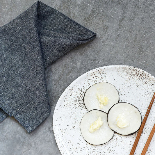Atelier Saucier Napkins Japanese Chambray (Set of 4)