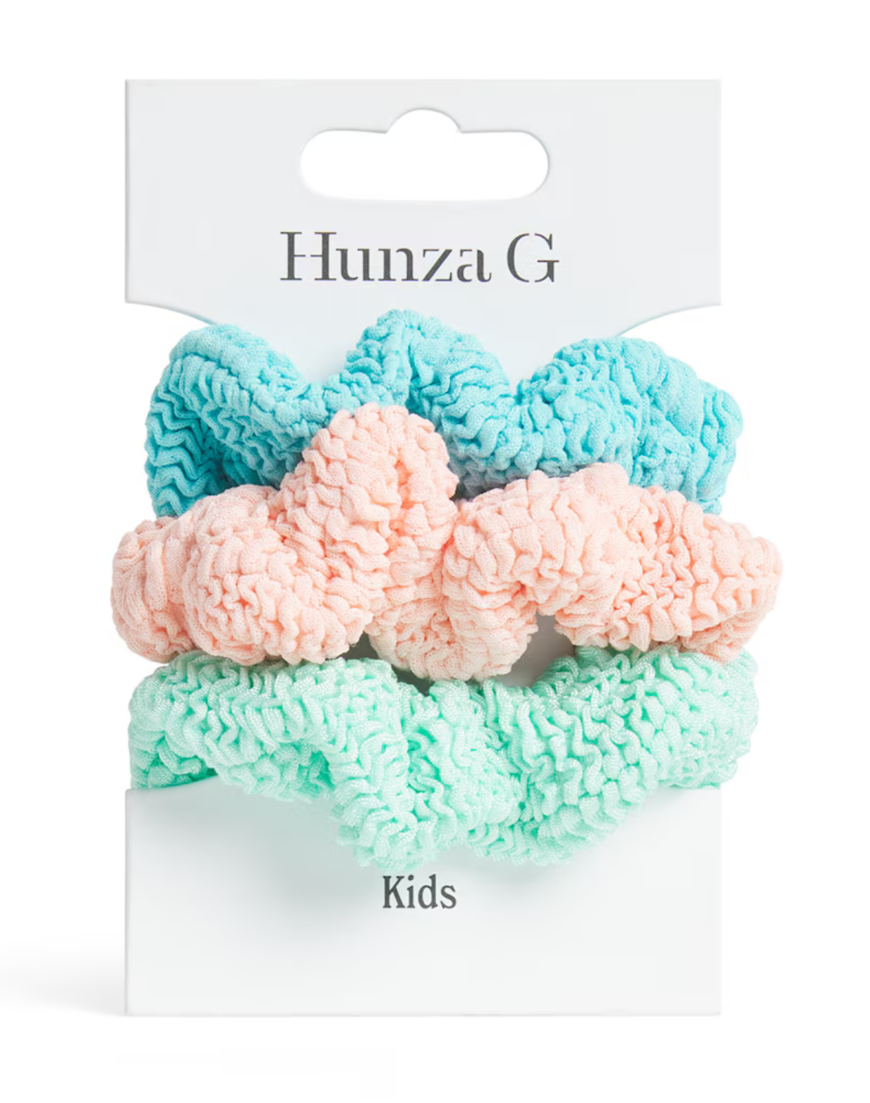 Hunza G - Kids 3 Pack Scrunchies