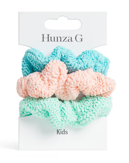 Hunza G - Kids 3 Pack Scrunchies