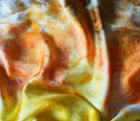 Lay Lo Designs Tie-Dye Silk Pillowcase