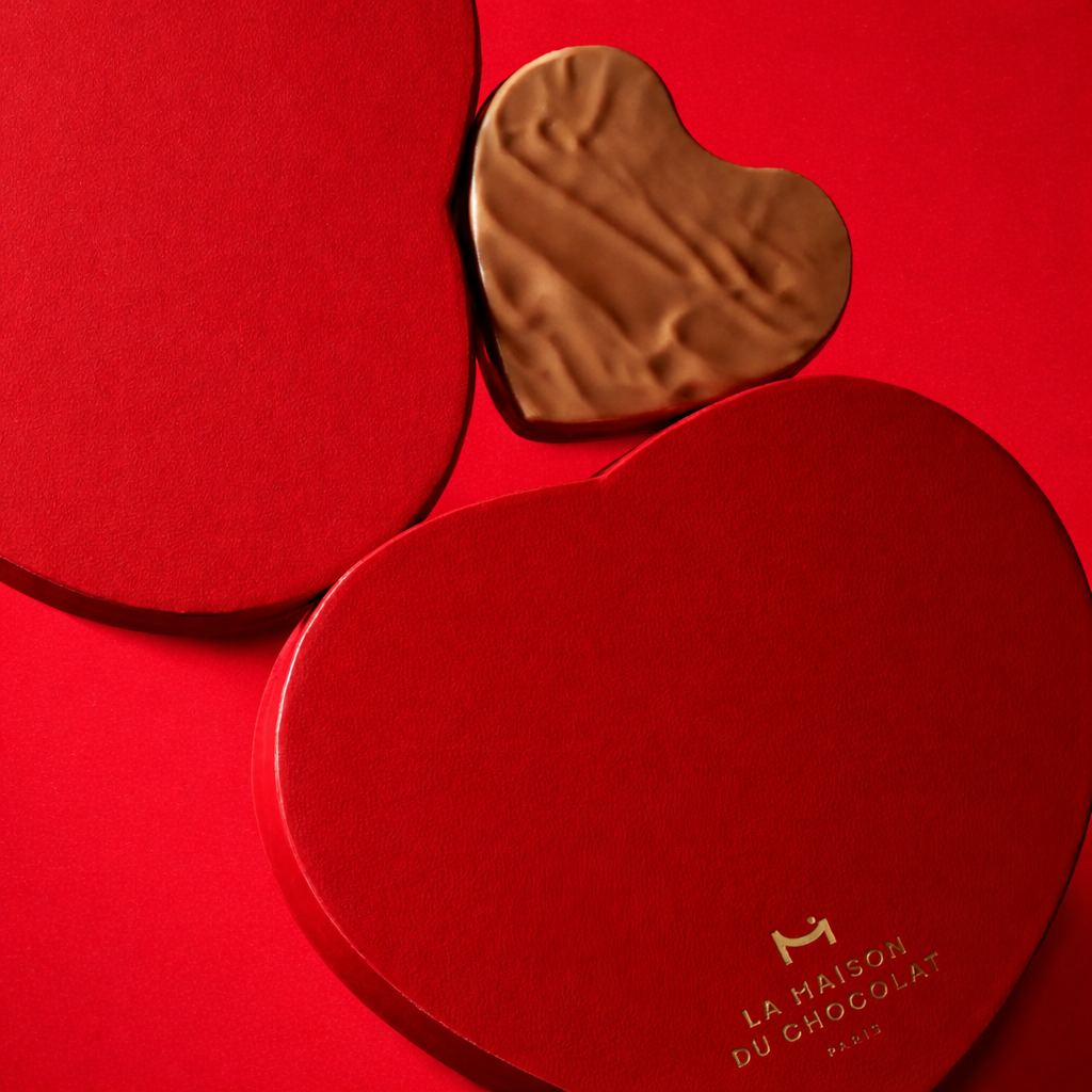 La Maison Du Chocolat large heart gift box
