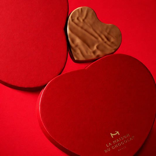 La Maison Du Chocolat large heart gift box