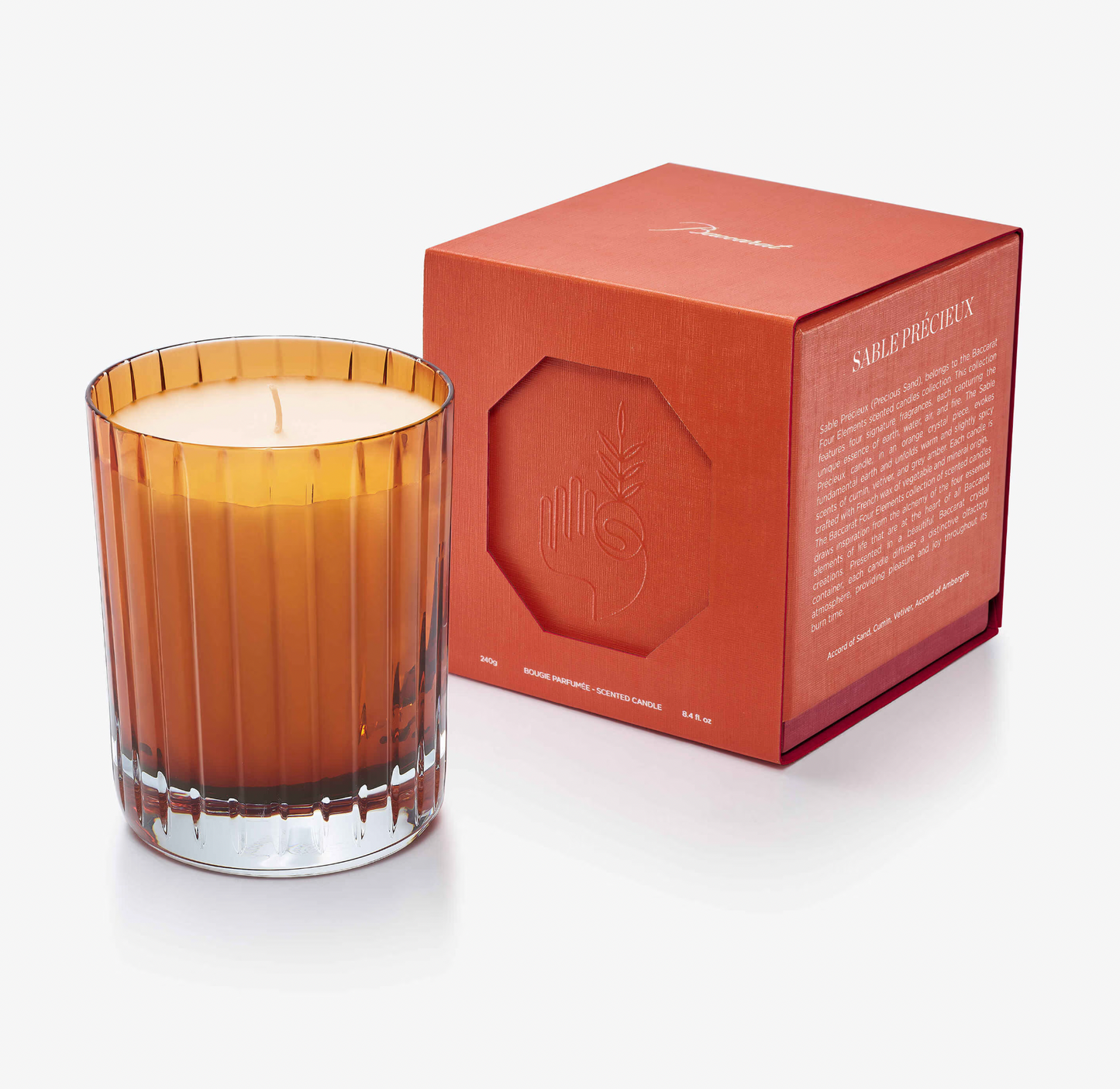 Baccarat 4 Elements Scented Candle Sable Précieux